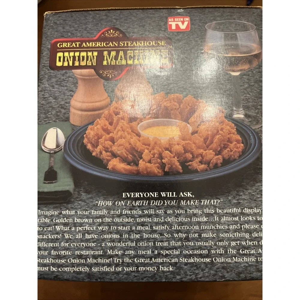 TeleBrands Great American Steakhouse Onion Machine